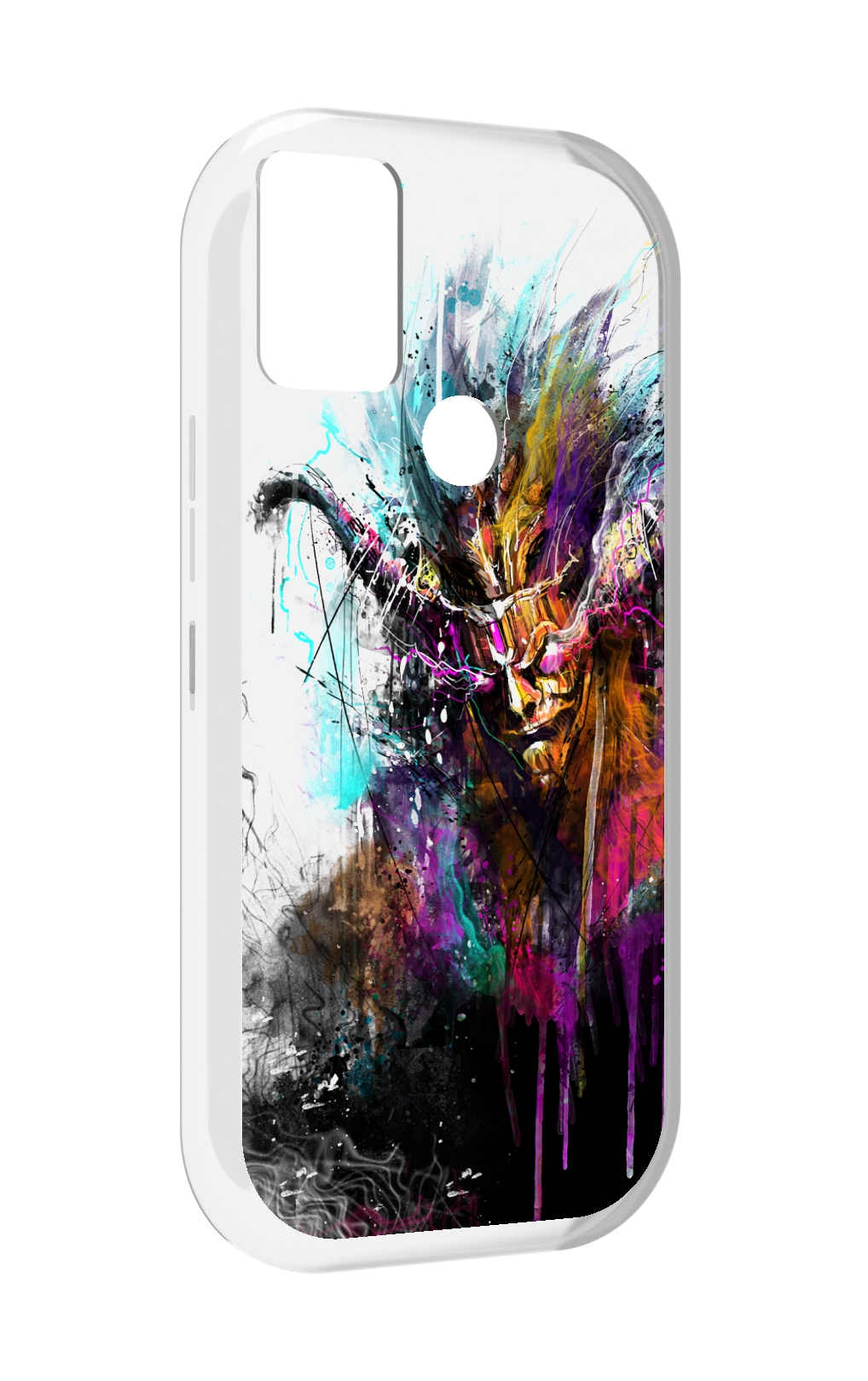 

Чехол MyPads яркий дьявол для UMIDIGI A9, Прозрачный, Tocco