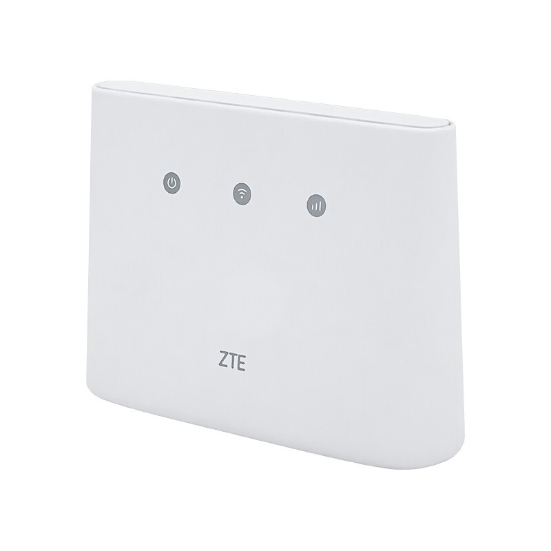 фото Wi-fi роутер с lte-модулем zte cpe-mf293n white (cpe-mf293n)