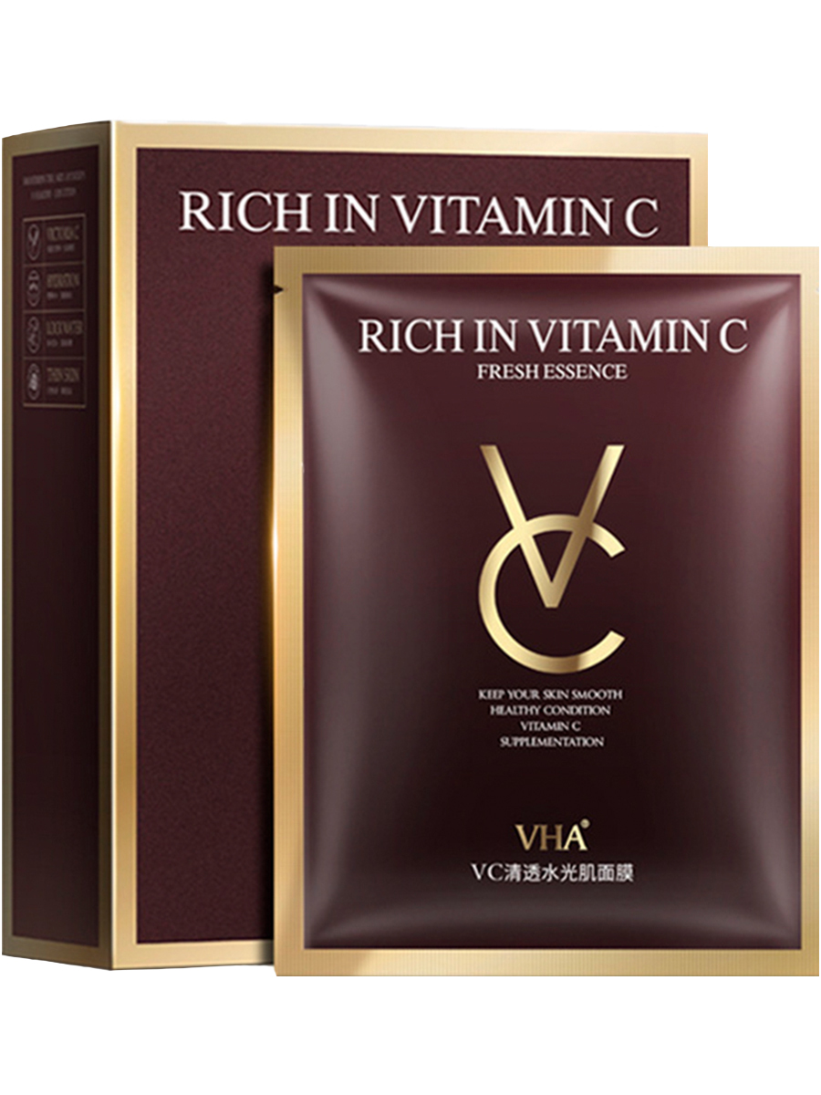 Маска для лицаVHA  антиоксидантная с экстрактом облепихи (упаковка 25 гр. х 10 шт)