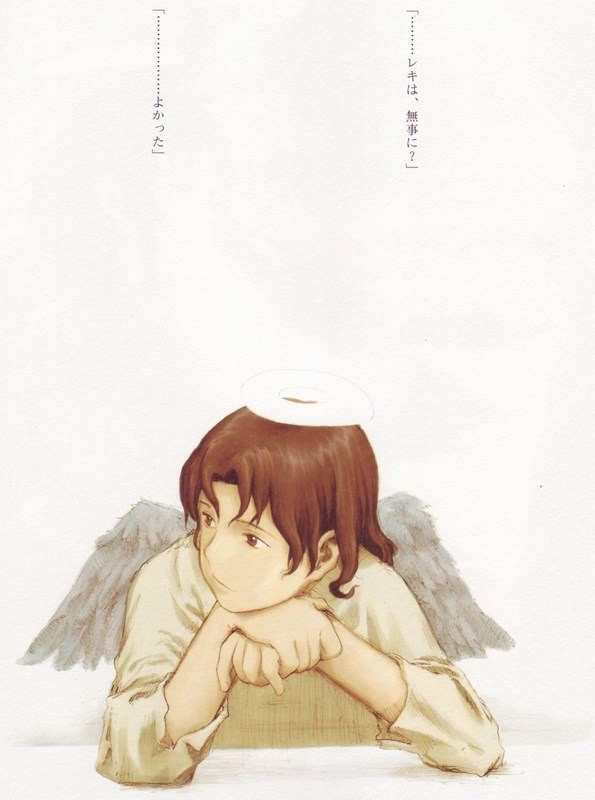 

Постер к аниме "Союз Серокрылых" (Haibane renmei) A4