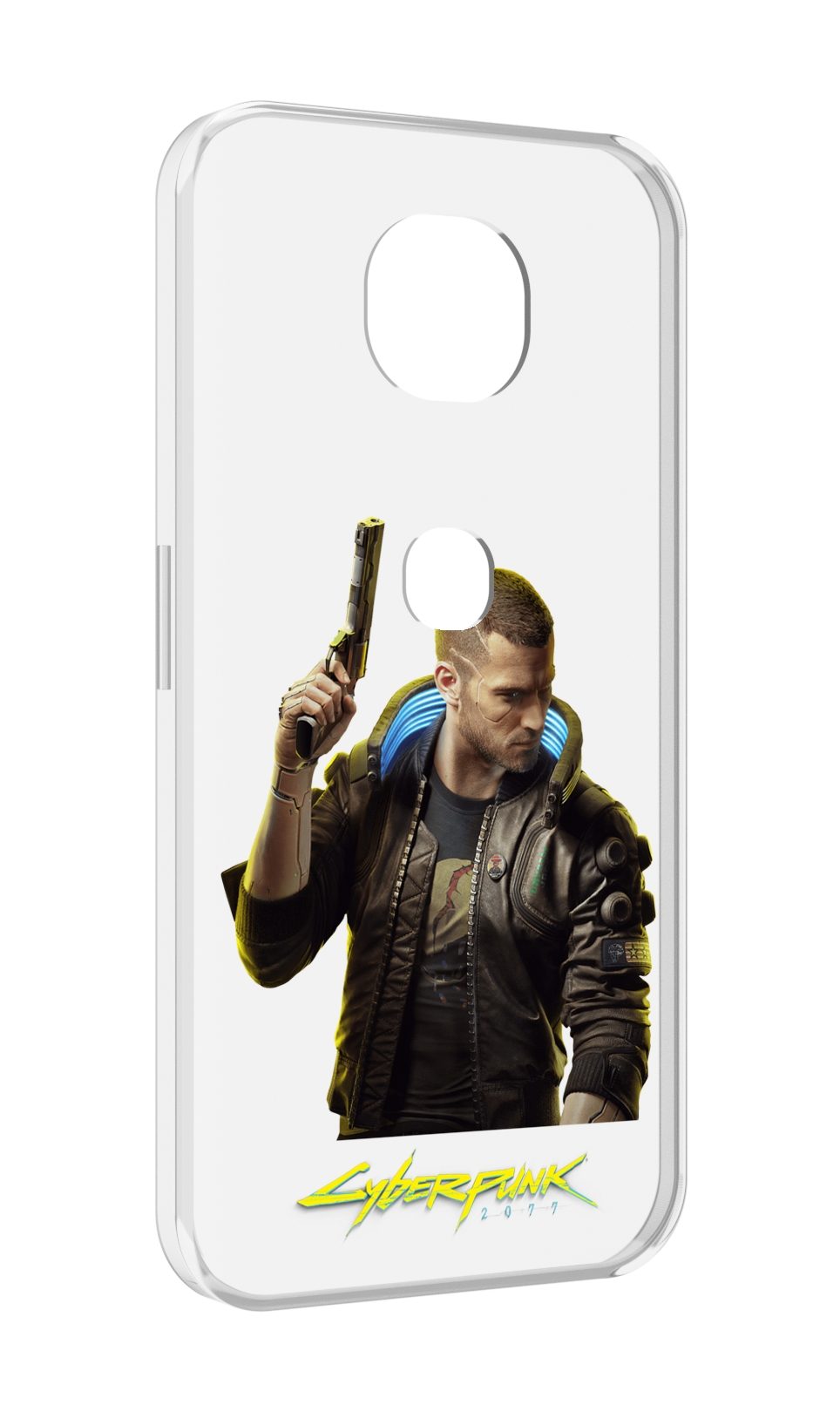 

Чехол MyPads Cyberpunk-2077 для Motorola Moto G5S (XT1799-2), Прозрачный, Tocco