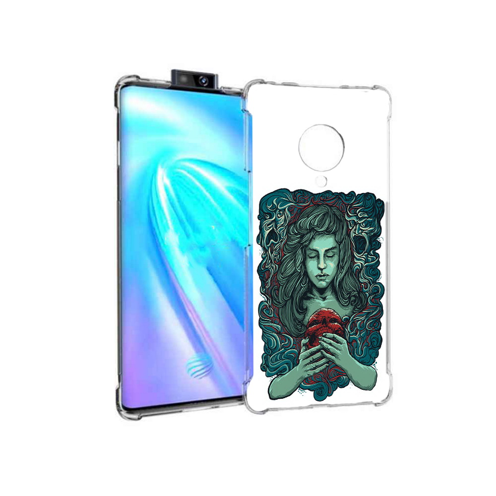 

Чехол MyPads Tocco для Vivo NEX 3 спящая девушка (PT136035.381.619), Прозрачный, Tocco