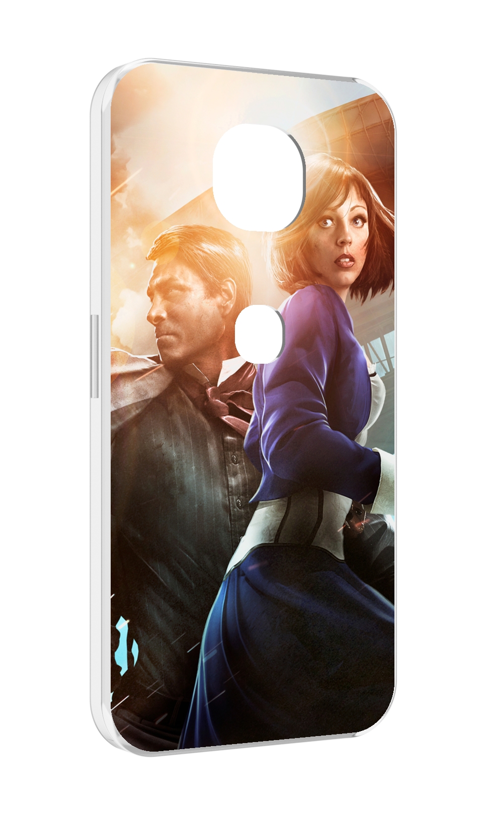 

Чехол MyPads Bioshock Infinite для Motorola Moto G5S (XT1799-2), Прозрачный, Tocco