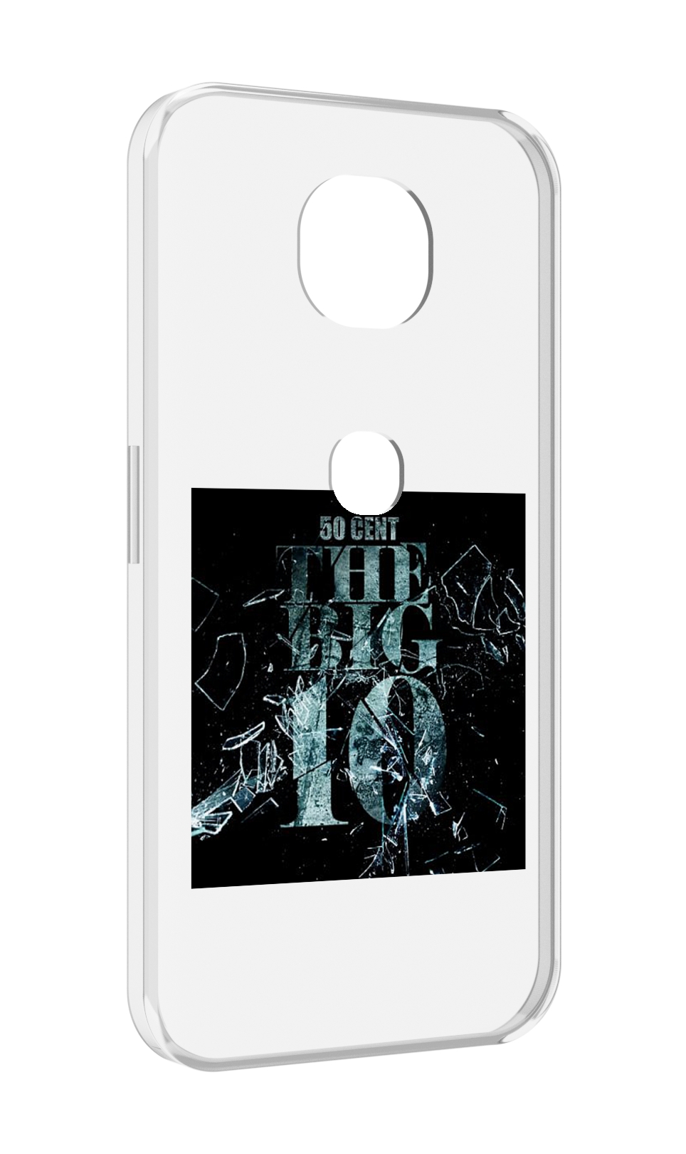 

Чехол MyPads 50 Cent - The Big 10 для Motorola Moto G5S (XT1799-2), Прозрачный, Tocco
