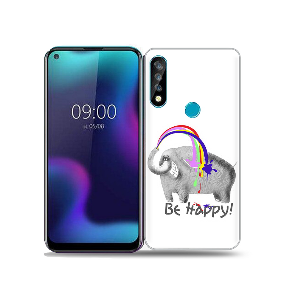 

Чехол MyPads Tocco для BQ 6424L счастливый слон, Прозрачный, Tocco