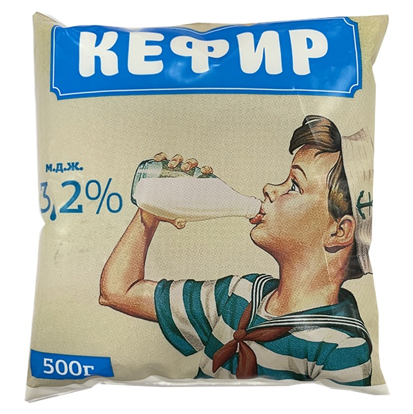 

Кефир СТМК Надежда 3,2% БЗМЖ 500 г