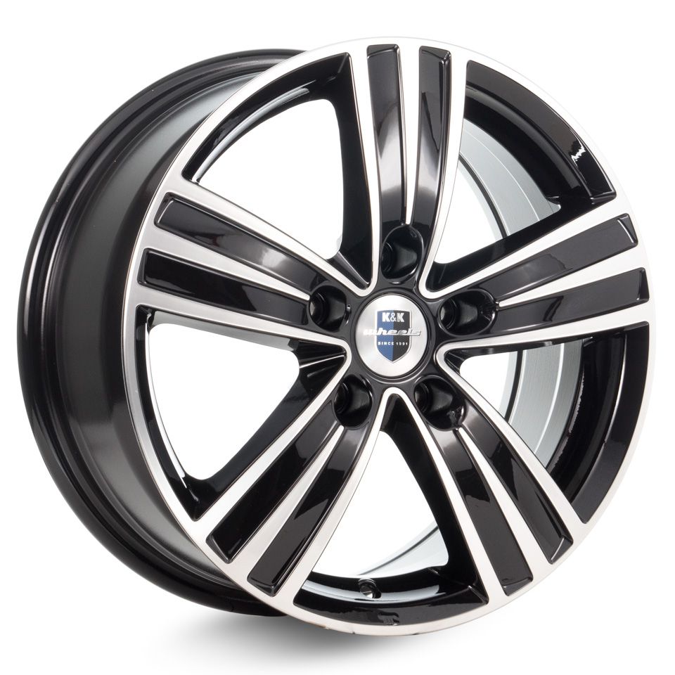 

Колесный диск K&K да Винчи (КС528) (BA) 7xR16 ET43 5*114.3 D67.1, Черный;серебристый