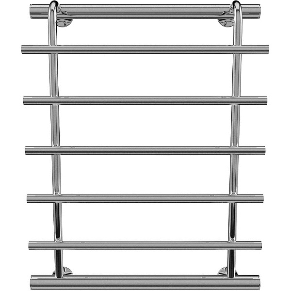 

Terminus Полотенцесушитель водяной Terminus Каскад П5 600x500 с боковым подключением 600, Хром