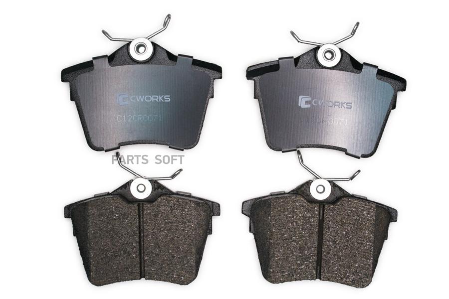 

Тормозные колодки CWORKS C12CR0071