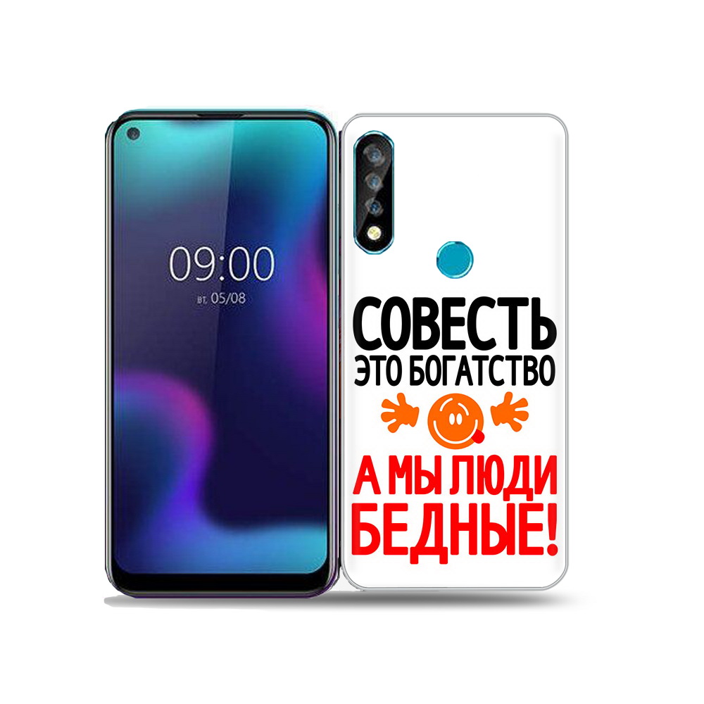 

Чехол MyPads Tocco для BQ 6424L совесть, Прозрачный, Tocco