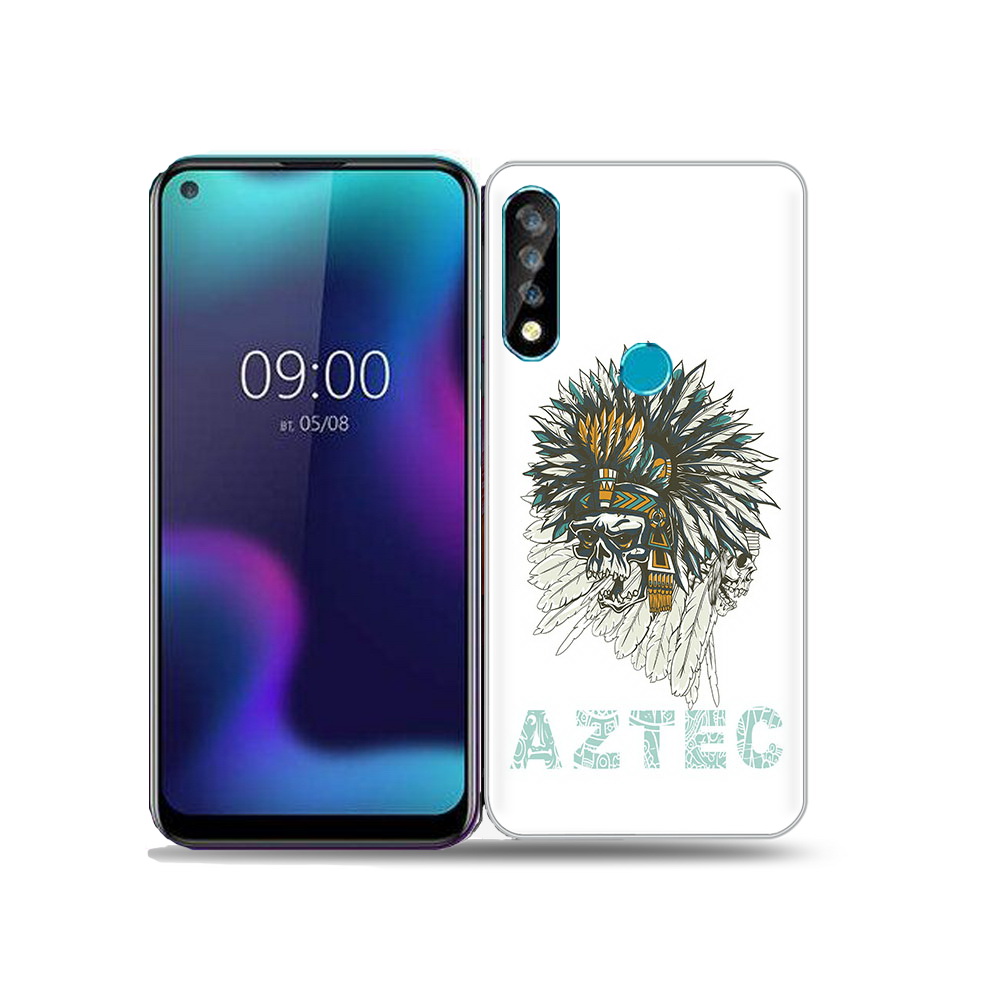 

Чехол MyPads Tocco для BQ 6424L скелет индеец, Прозрачный, Tocco