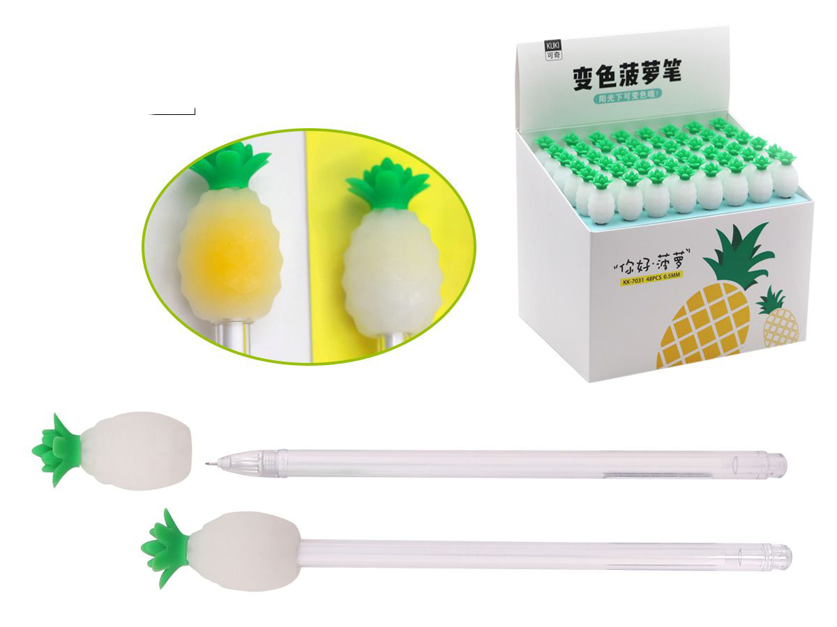 

Ручка гелевая Mazari Magic Ananas пишущий узел 0,5 мм цвет чернил синий