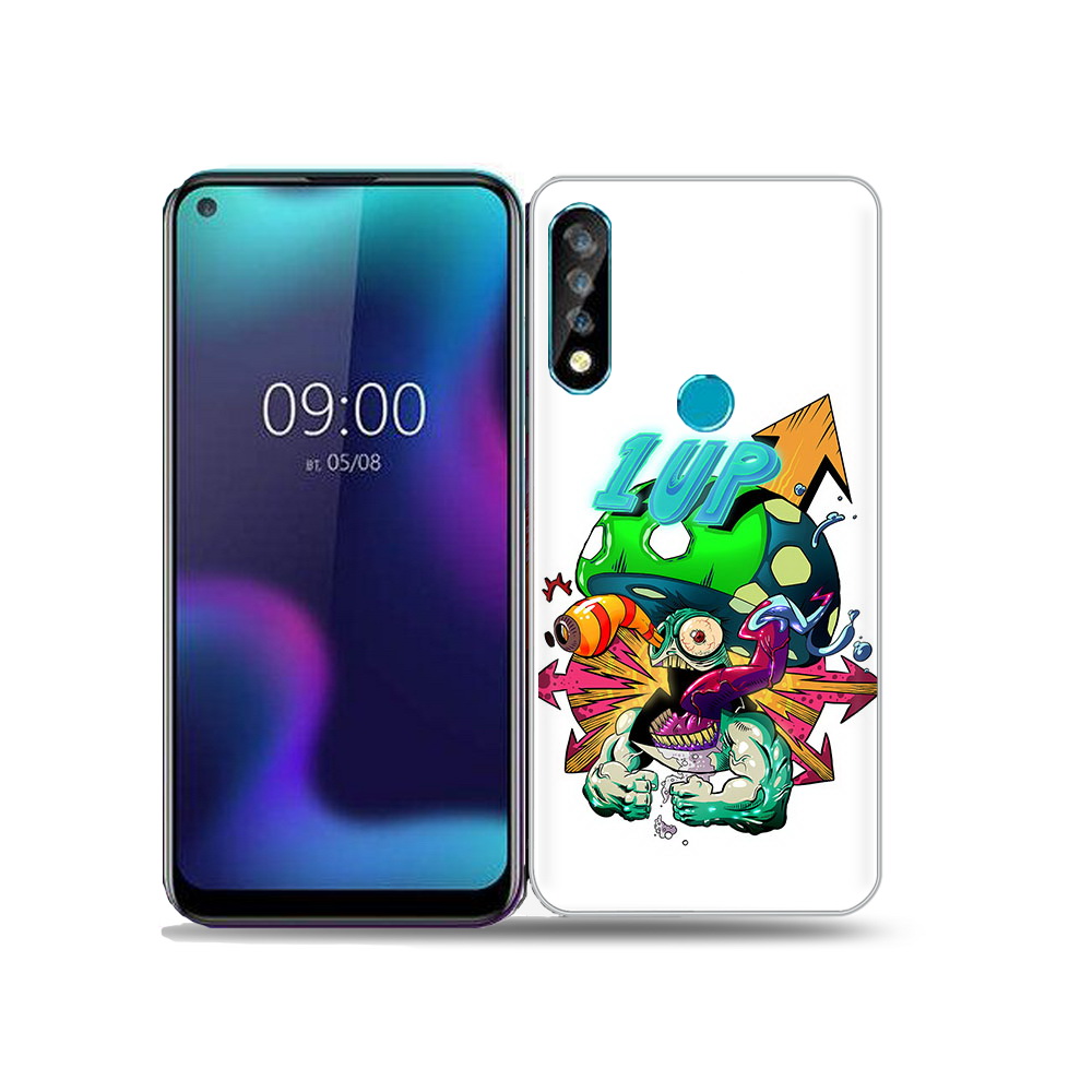 

Чехол MyPads Tocco для BQ 6424L сильный гриб абстракция, Прозрачный, Tocco