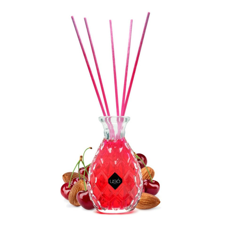 

Диффузор для дома с палочками USO creation KRYSTAL CHERRY ALMOND 110 мл, CHERRY