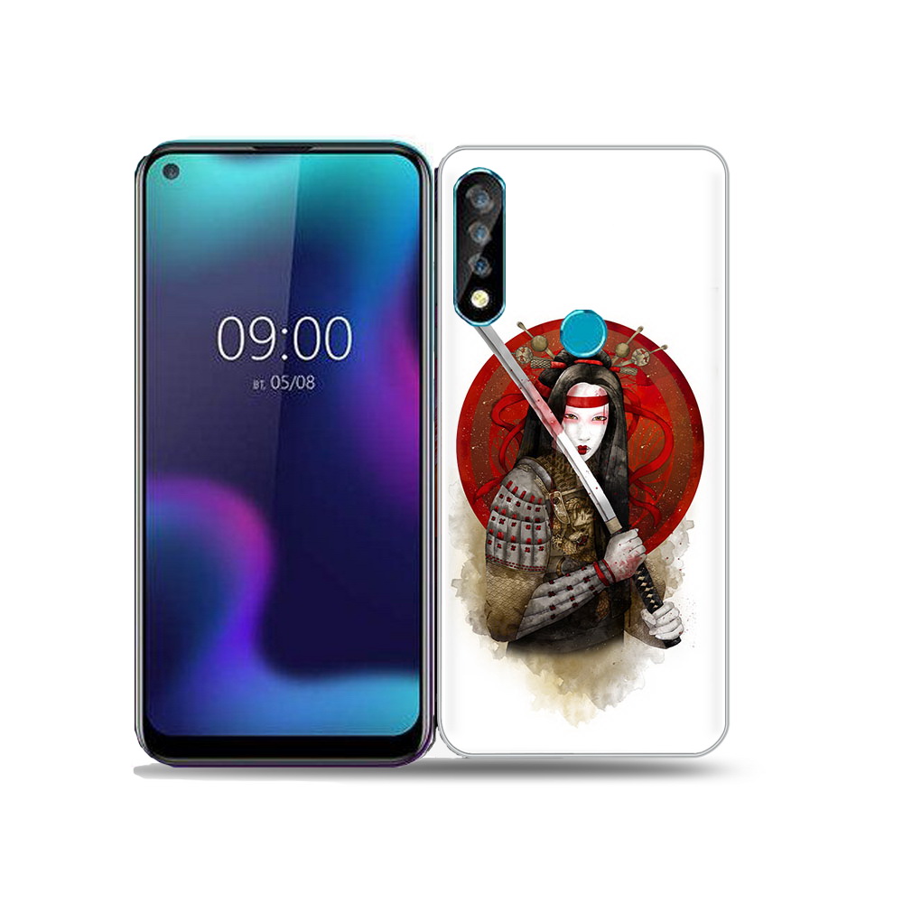 

Чехол MyPads Tocco для BQ 6424L рисованная девушка с катаной, Прозрачный, Tocco