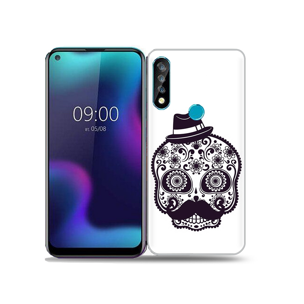 

Чехол MyPads Tocco для BQ 6424L разрисованный скелет, Прозрачный, Tocco