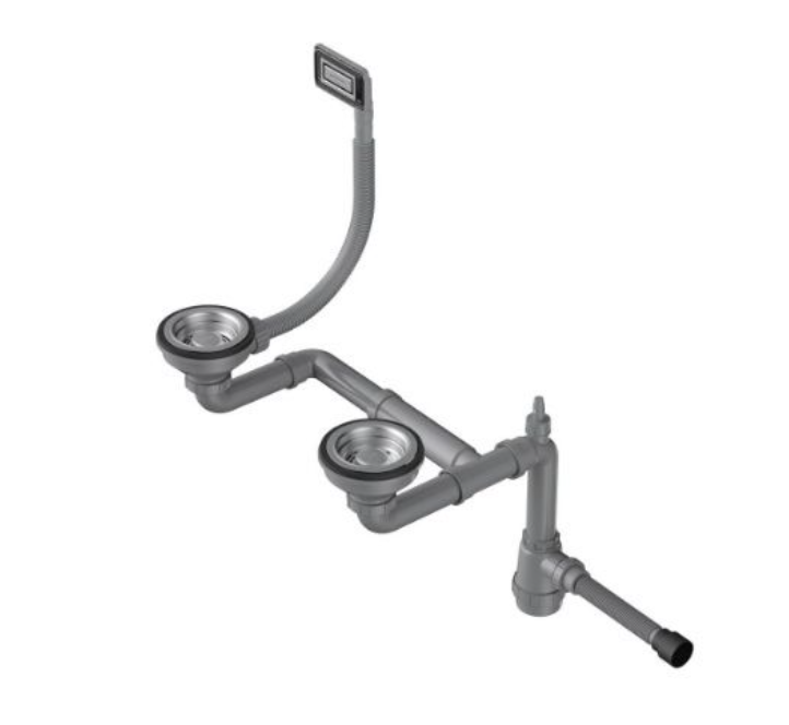 

Арматура для мойки Omoikiri WK-1.5-UN-IN, Серебристый, 4956778