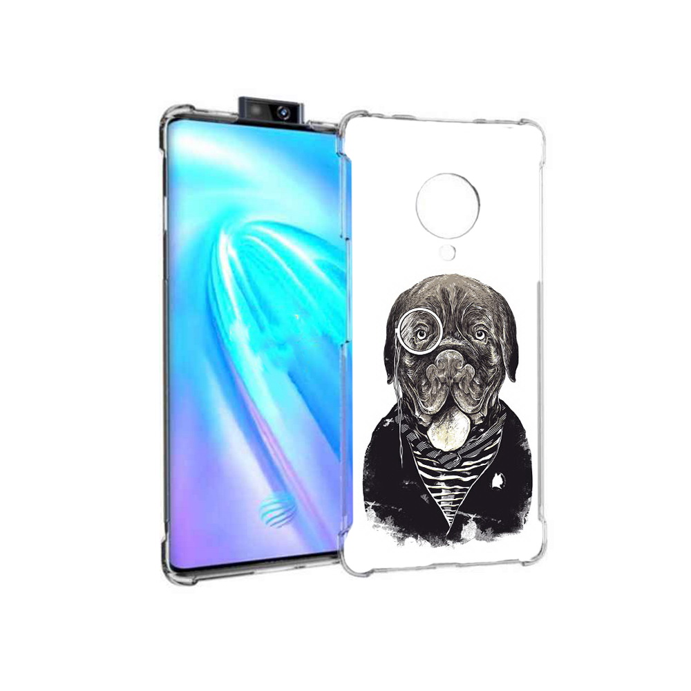 

Чехол MyPads Tocco для Vivo NEX 3 солидный песик (PT136035.381.615), Прозрачный, Tocco