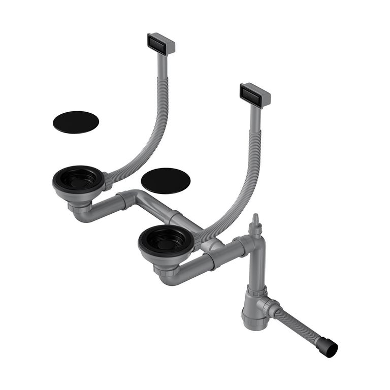 

Арматура для мойки Omoikiri WK-2C-GB, Черный, 4956759