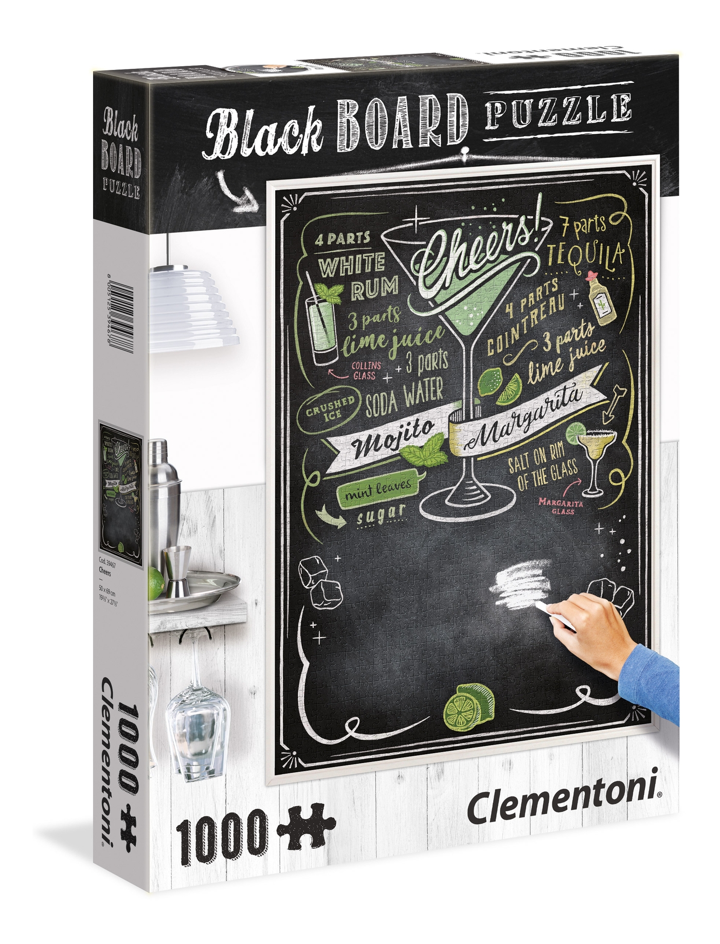 

Пазл Clementoni Ура! Вечеринка 39467, 1000 деталей, Ура! Вечеринка