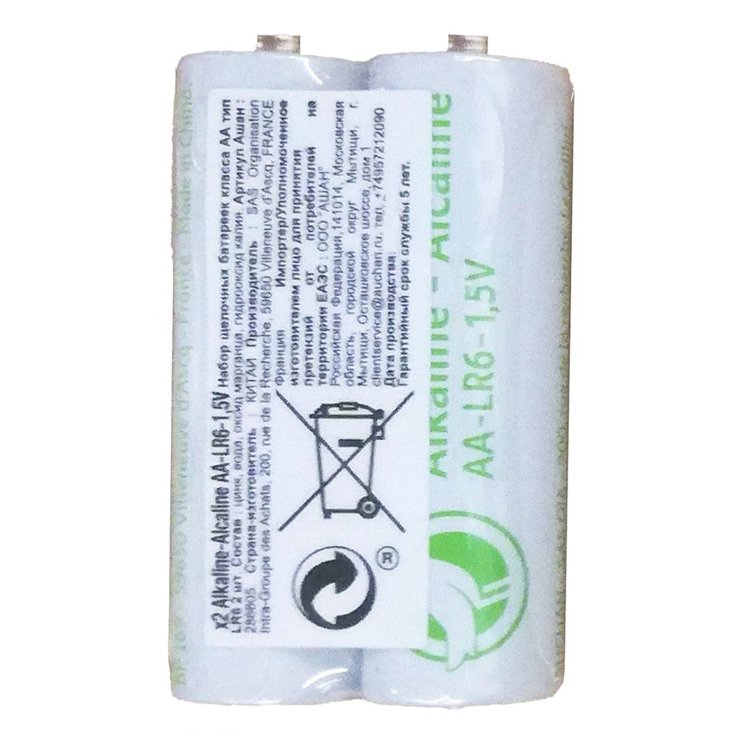 Батарейка Каждый день Alkaline-Alcaline AA 2 шт