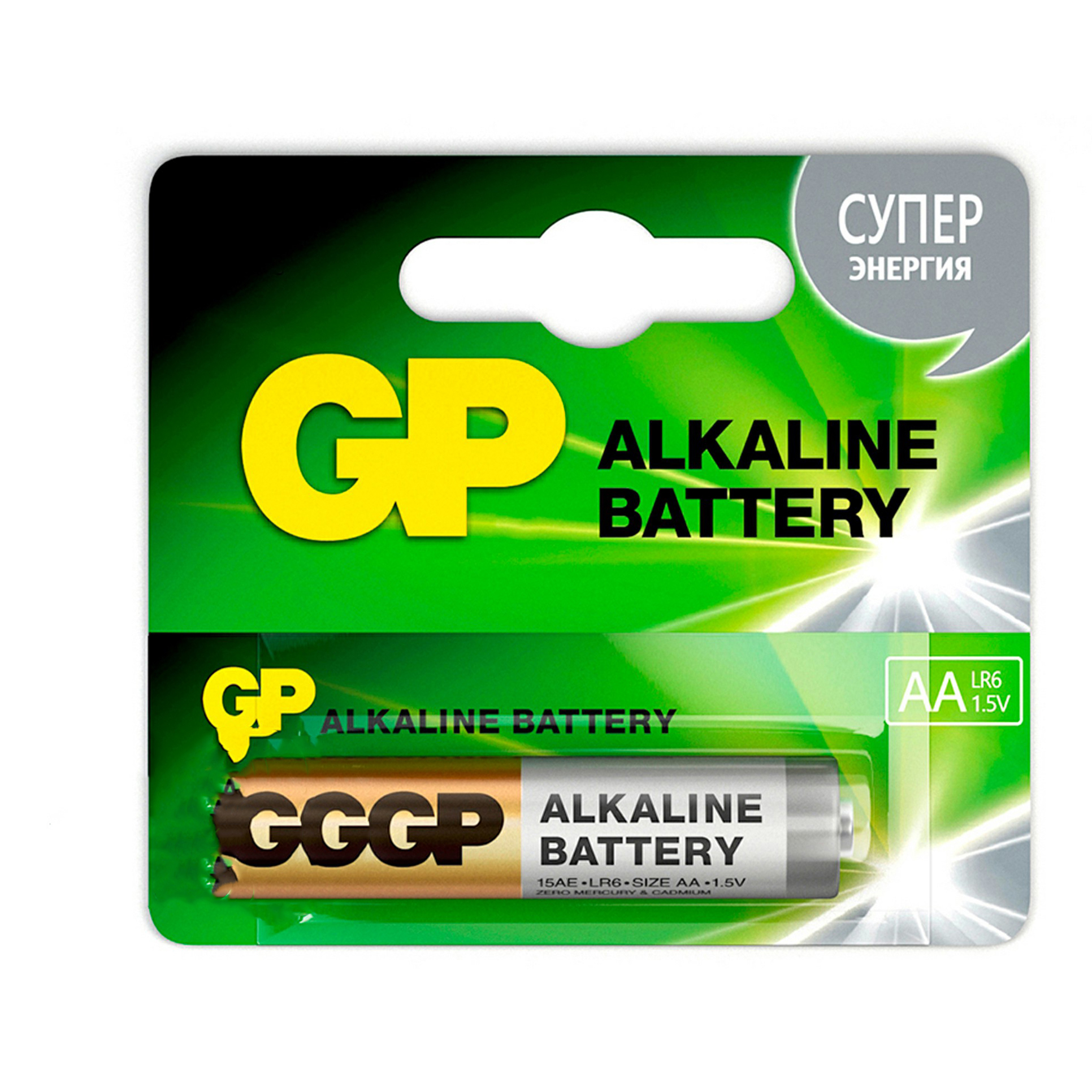 Батарейка GP Super Alkaline LR06 AA