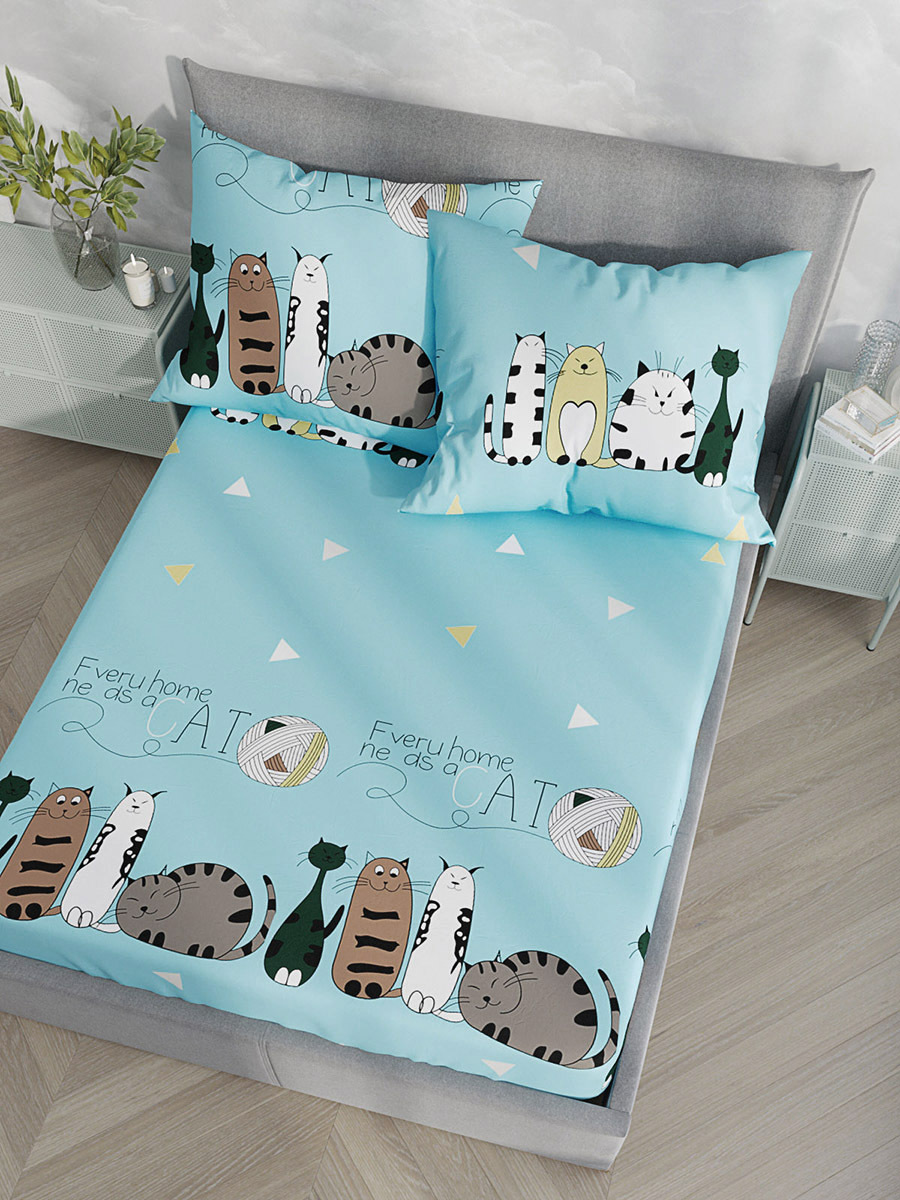

Простынь Simple House Кити 200х215 см