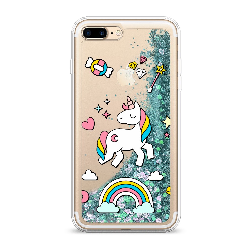 

Чехол Awog на Apple iPhone 8 Plus / Айфон 8 Plus "Принцесса единорог", 10995-1