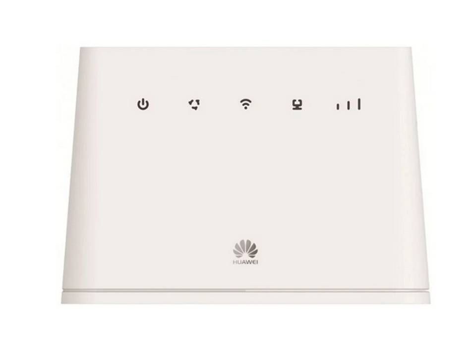 фото Wi-fi роутер с lte-модулем huawei b311-221 white (b311-221 с поддержкой сим-карты)