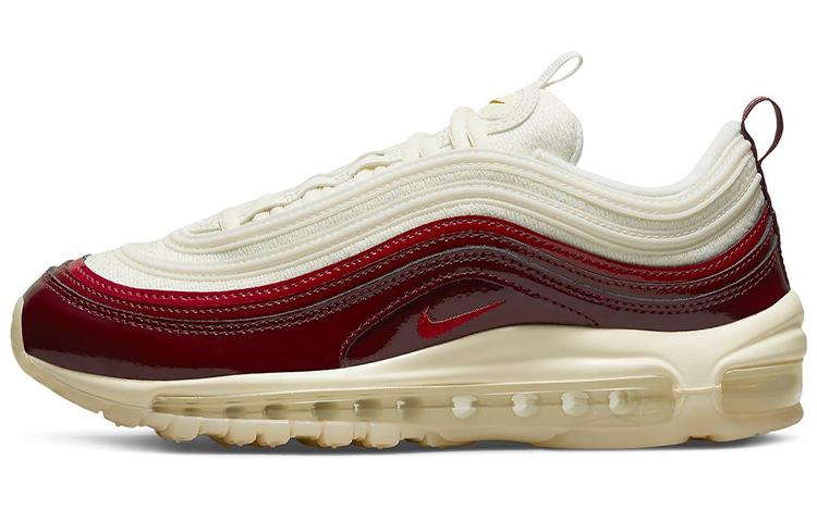 

Кроссовки унисекс Nike Air Max 97 dark beetroot белые 38 EU, Белый, Air Max 97 dark beetroot