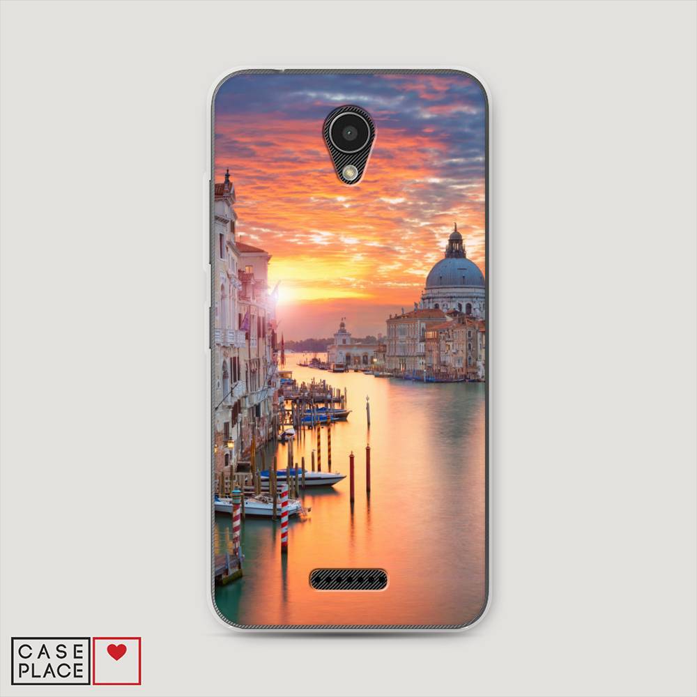 

Чехол на Lenovo Vibe B "Восход 11", Розовый;оранжевый, 112450-2