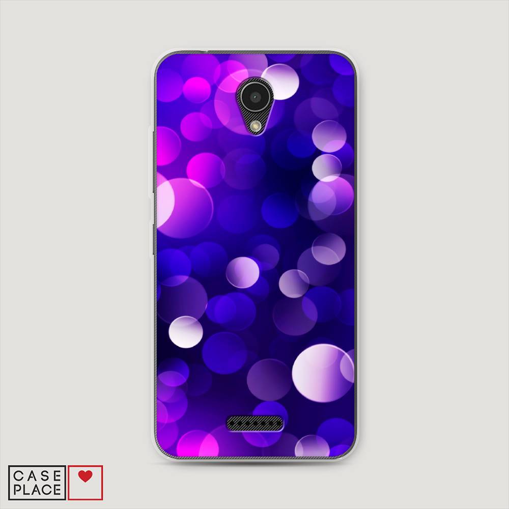 

Чехол на Lenovo Vibe B "Абстракция 27", Фиолетовый, 112450-3