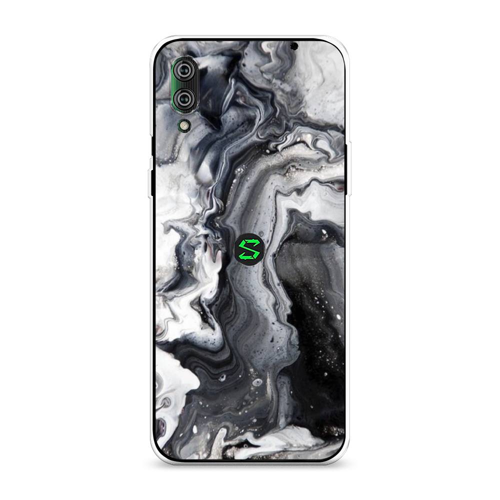 

Чехол Awog на Xiaomi Black Shark 2/2 Pro "Бело-черные сложные полосы", Разноцветный, 36450-3
