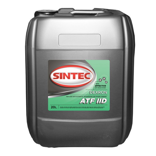 Масло Sintec Atf Ii D Dexron 20 Л SINTEC арт. 900261