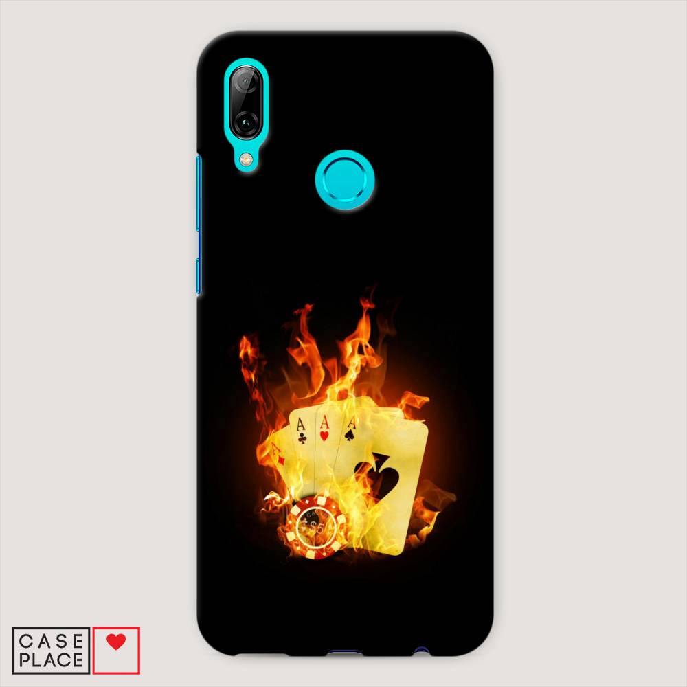 

Чехол Awog "Горящие карты" для Huawei P Smart 2019, 67220-7