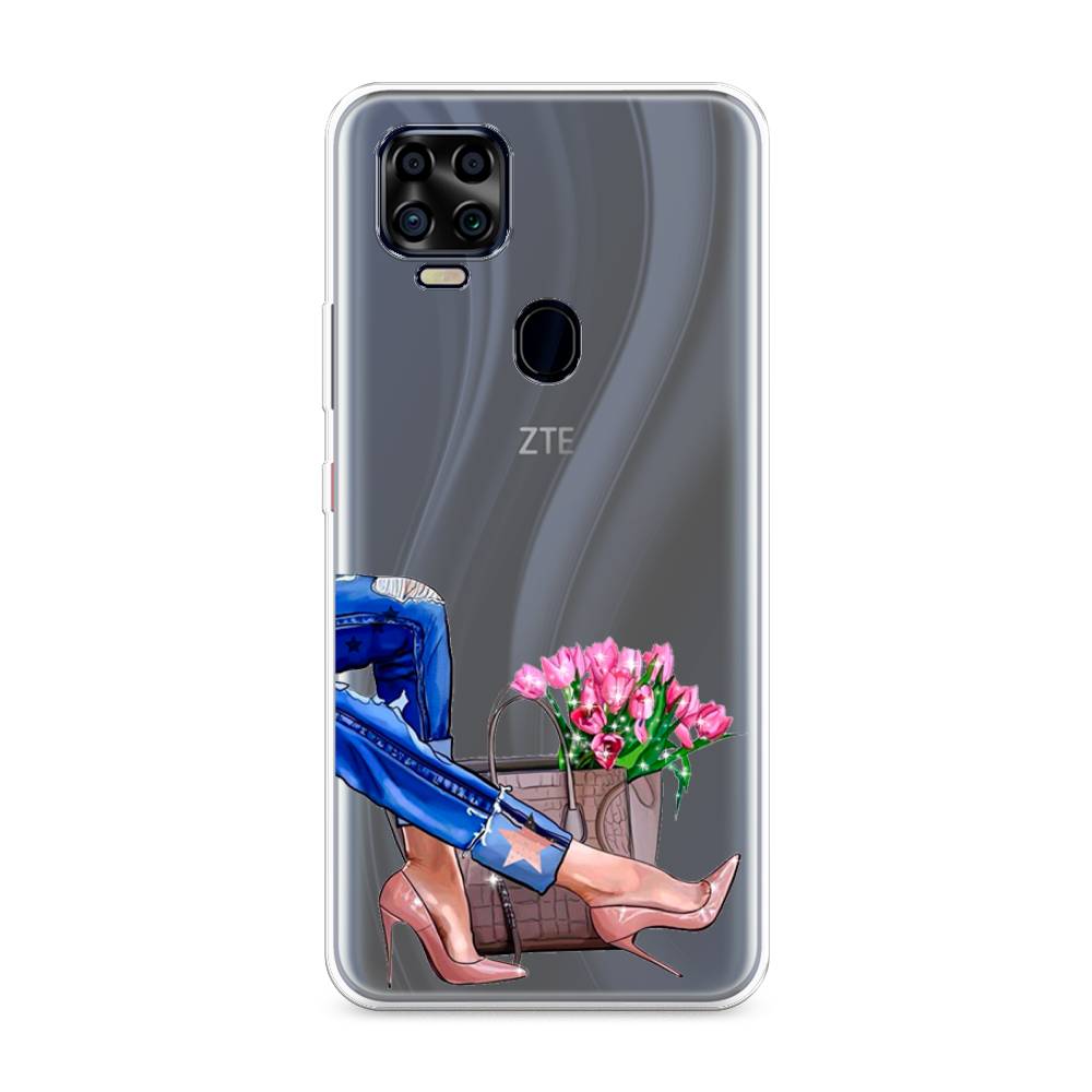 

Чехол Awog на ZTE Blade V2020 4G / ЗТЕ Блэйд V2020 4G "Каблучки", Разноцветный, 134350-7