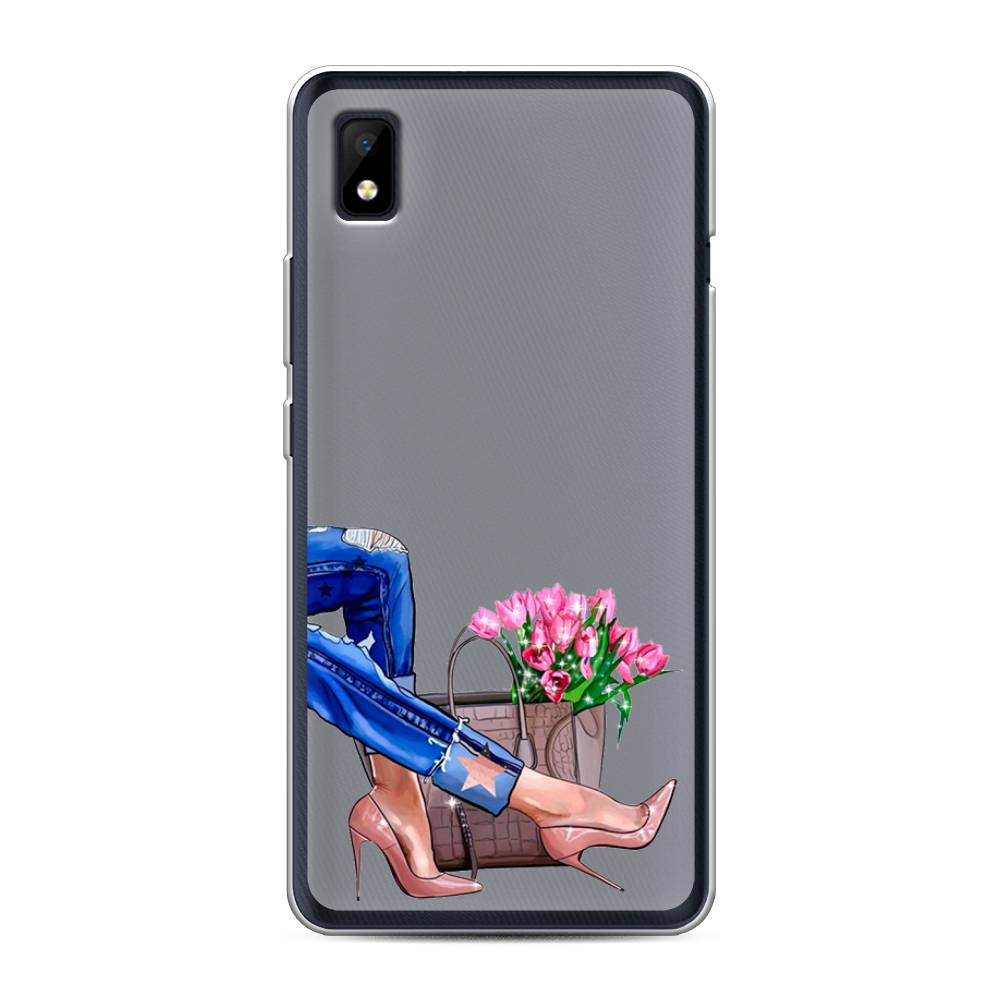 

Чехол Awog на ZTE Blade L210 / ЗТЕ Блэйд L210 "Каблучки", Разноцветный, 134150-7