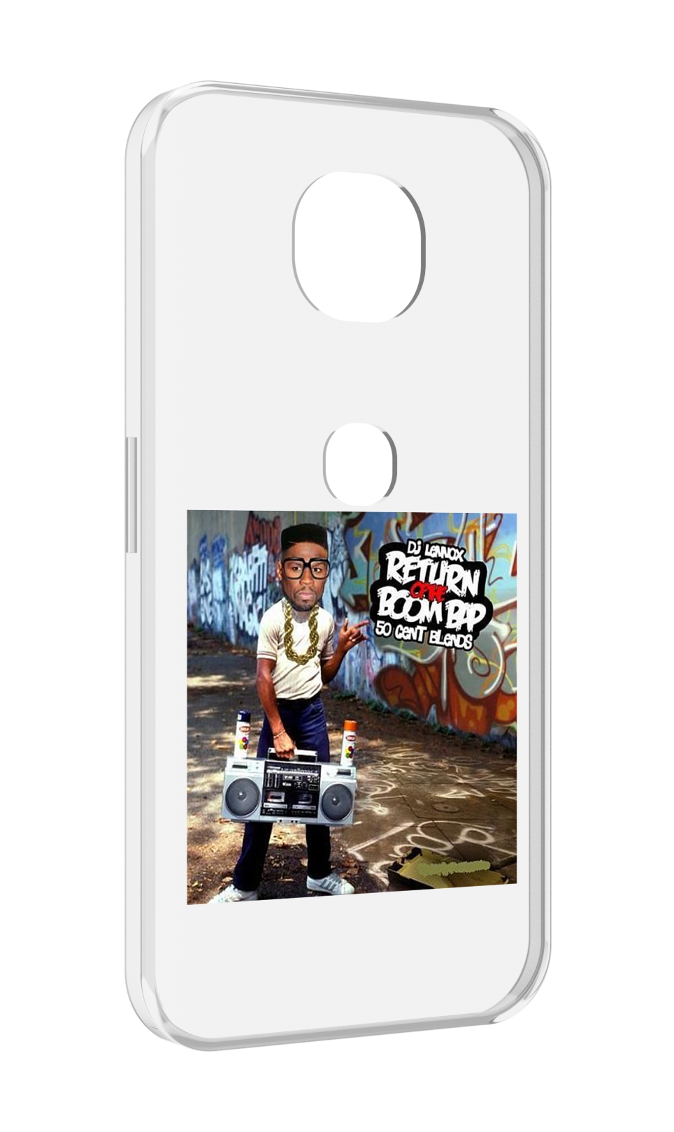 

Чехол MyPads 50 Cent & DJ Lennox - Return Of The Boom Bap для Motorola Moto G5S (XT1799-2), Прозрачный, Tocco