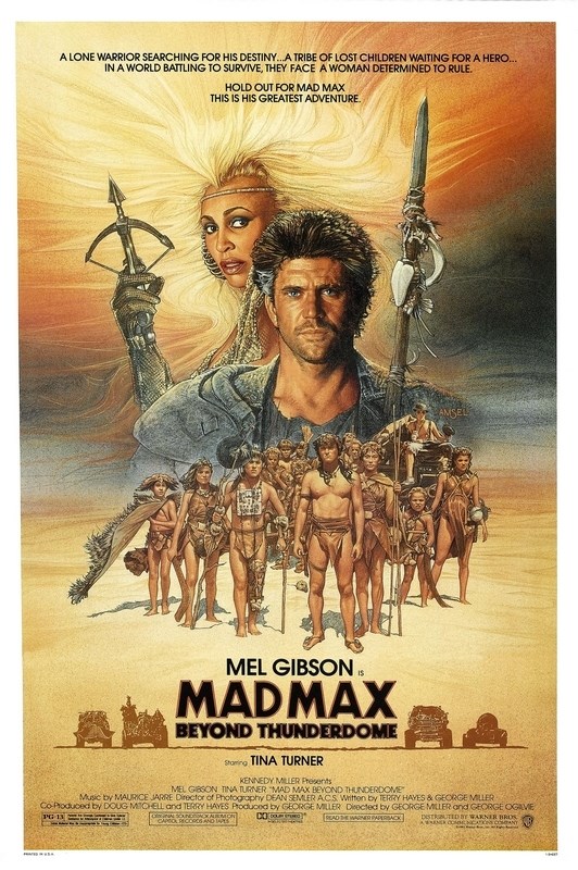 

Постер к фильму "Безумный Макс 3: Под куполом грома" (Mad Max Beyond Thunderdome) A2