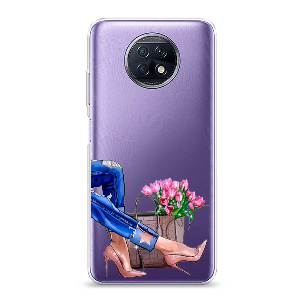 

Чехол Awog на Xiaomi Redmi Note 9T "Каблучки", Разноцветный, 39650-7
