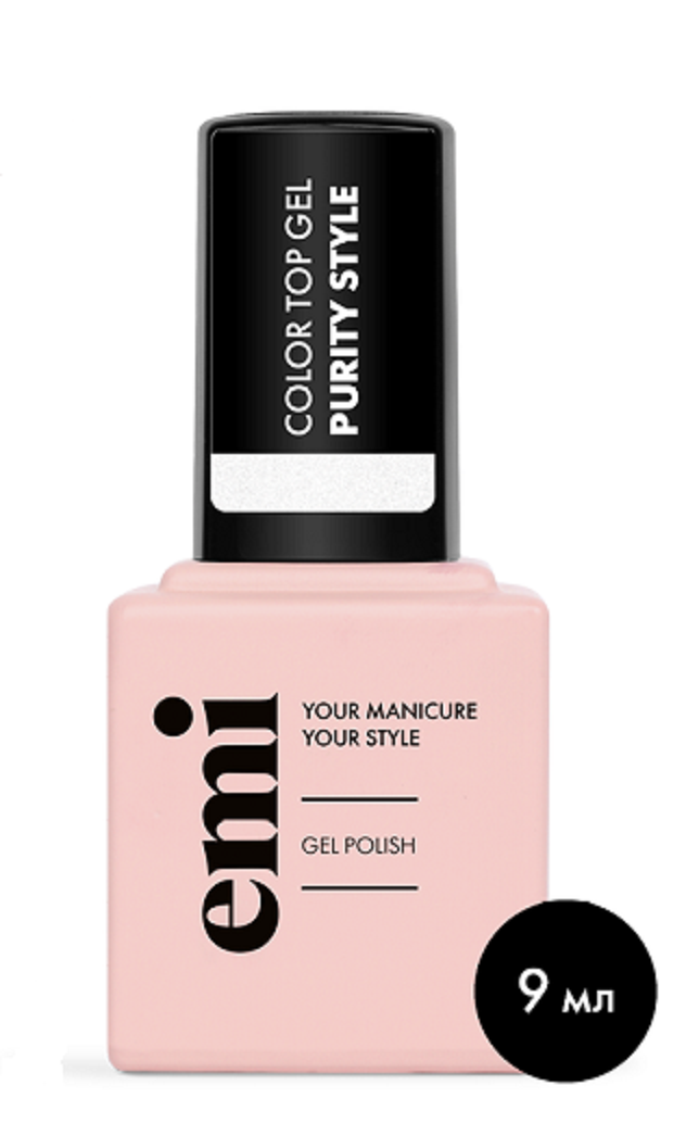 

Топ для ногтей EMI Цветное Color Top Purity Style 9 мл