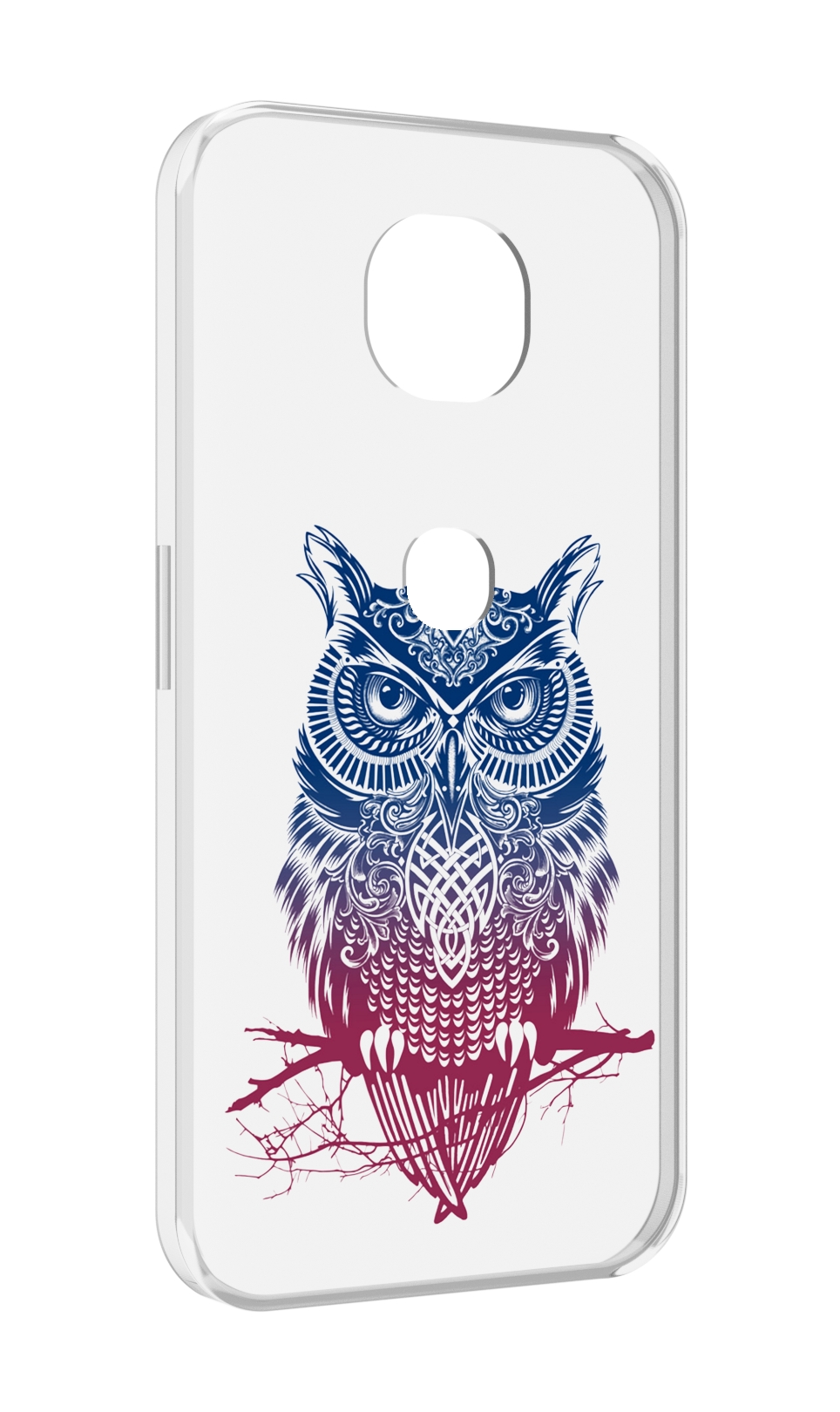 

Чехол MyPads хиппи сова для Motorola Moto G5S (XT1799-2), Прозрачный, Tocco