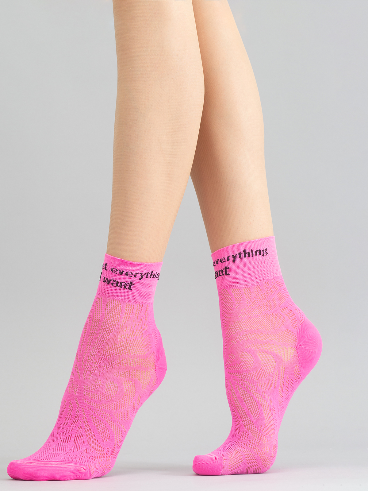 фото Капроновые носки женские giulia ws2 neon pa 009 розовые uni