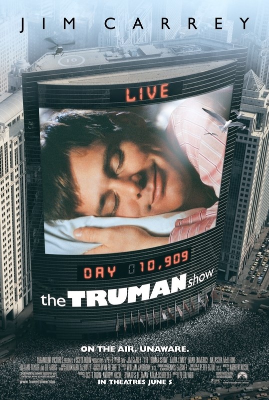 

Постер к фильму "Шоу Трумана" (The Truman Show) 50x70 см