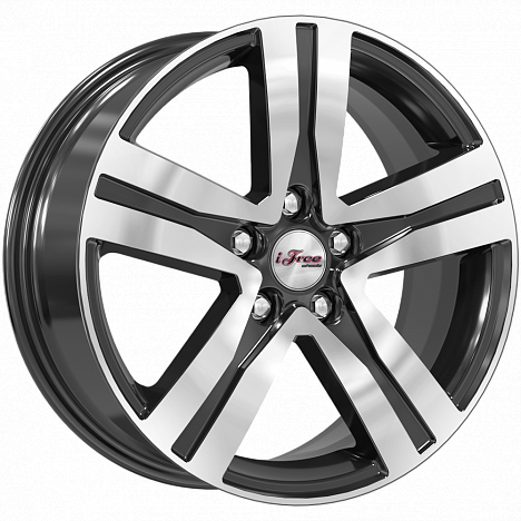 

Колесный диск iFree Rebel (КС913) (Блэк Джек) 7xR17 ET45 5*114.3 D67.1, Rebel