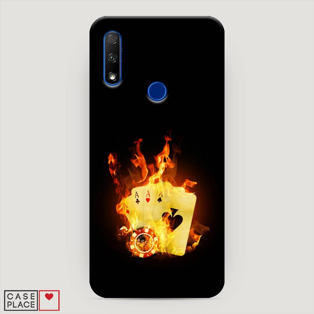 

Чехол Awog "Горящие карты" для Honor 9X, 69920-7