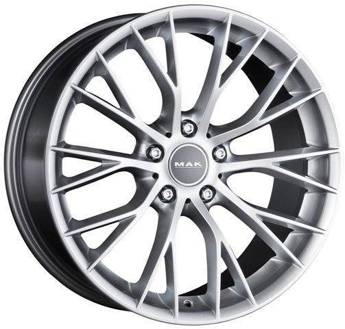 

Колесный диск MAK MUNCHEN (S) 8xR18 ET42 5*108 D63.4, Серебристый