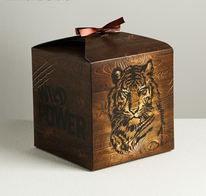 

Коробка складная Wild power, 18  18  18 см