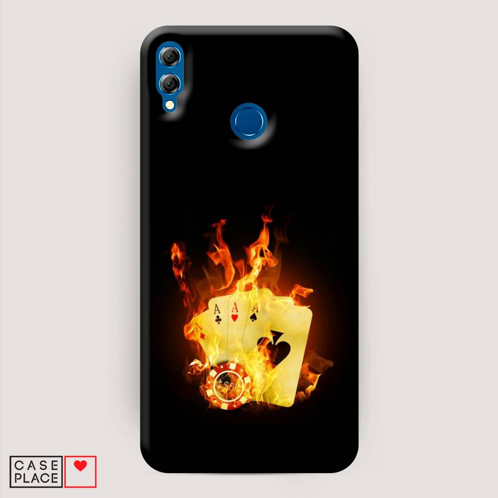 

Чехол Awog "Горящие карты" для Honor 8X, 66720-7