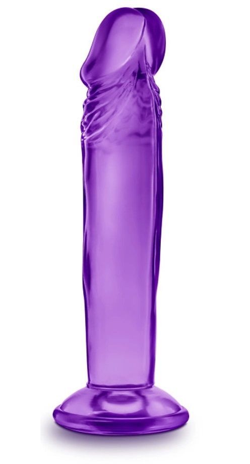 фото Фиолетовый анальный фаллоимитатор sweet n small 6 inch dildo with suction cup 16,5 см blush novelties